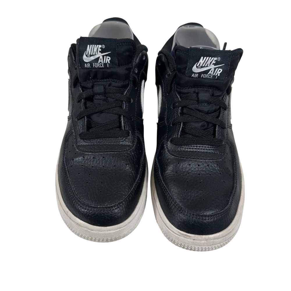 Nike Air Force‎ 1 Low Kids GS Black White Sneakers CT3839-002 Size 6.5Y